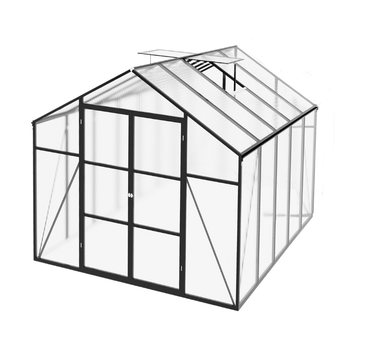 Polycarbonate Greenhouse Aluminum Frame - rt-Prefab Insulated Eco-Friendly Nature Aluminum Alloy