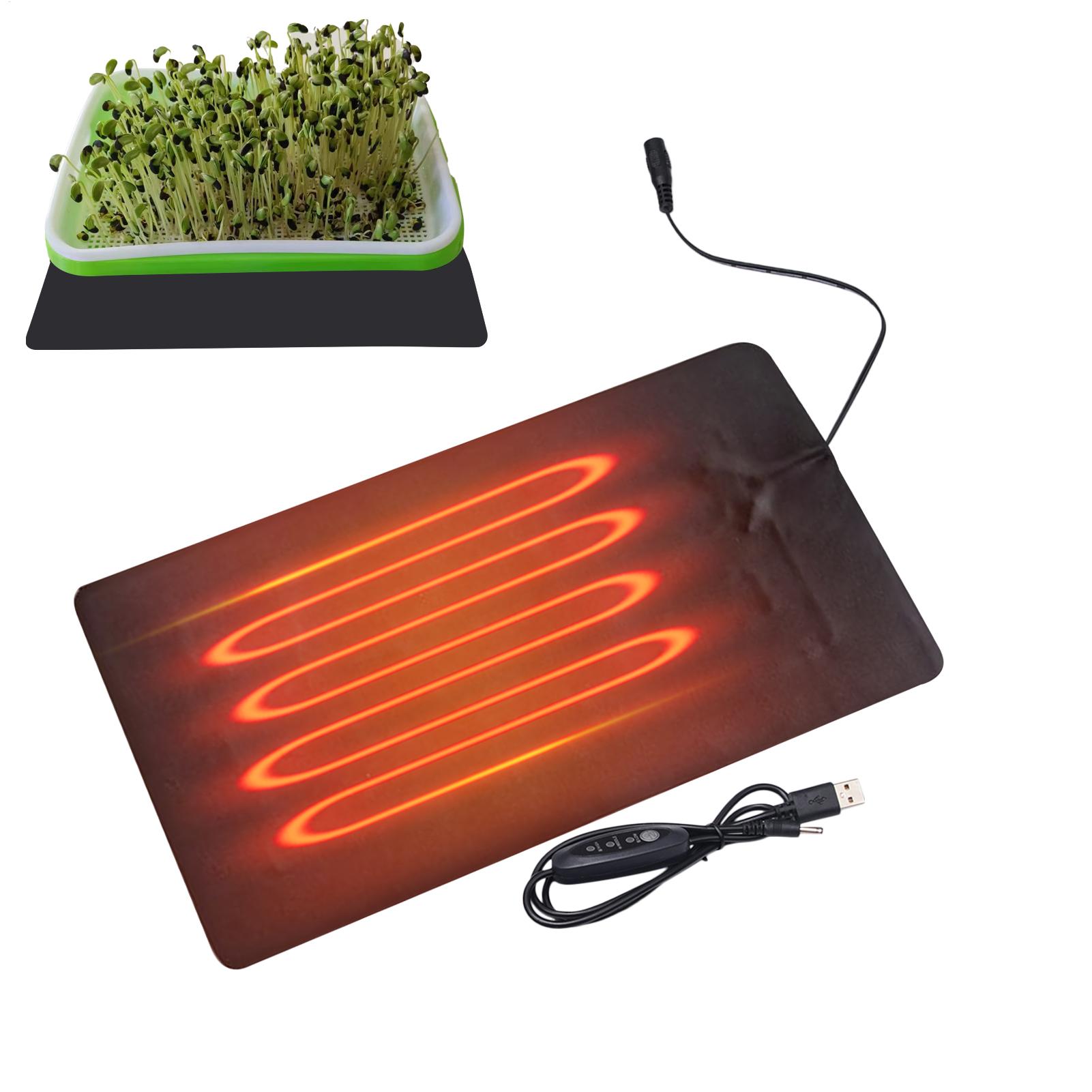Plant Seedling Heat Mat Waterproof - Plant Heating Pad Waterproof Heater with