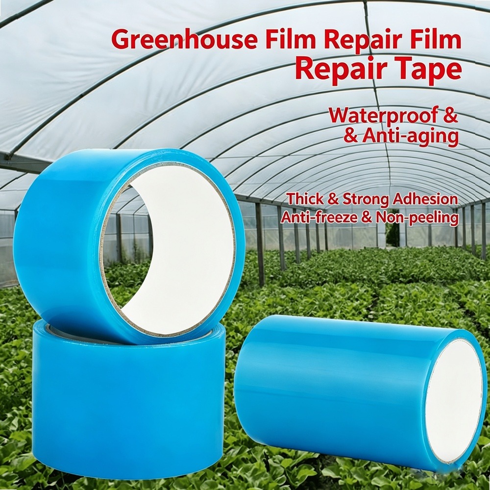 Greenhouse Repair Tape Uv Resistant - Heavy Duty Blue Greenhouse Repair Tape