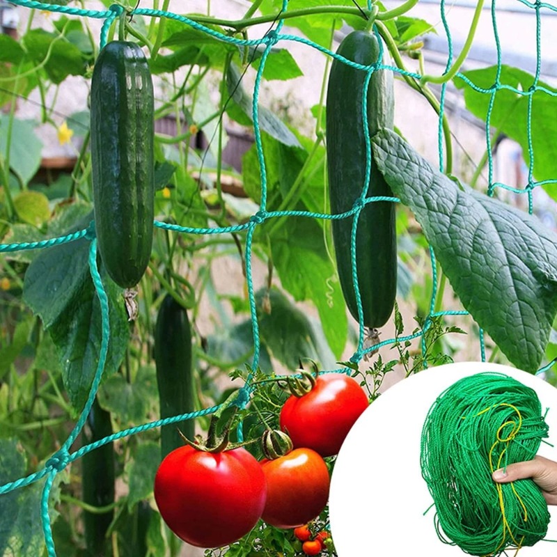 Plant Climbing Netting Heavy D - огляд і ціна Plant Support Trellis Netting Climbing