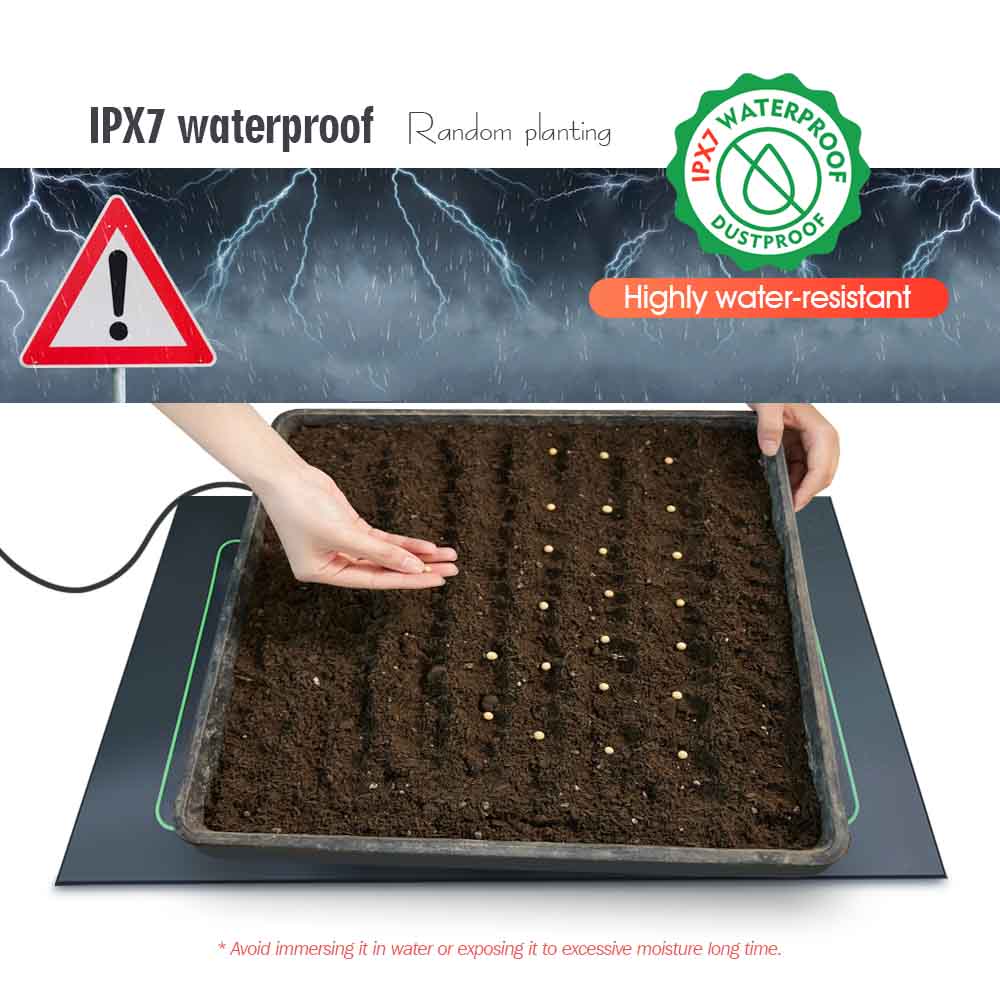 7-100W Plants Heating Pad with - огляд і ціна Plant Seedling Heat Mat Waterproof