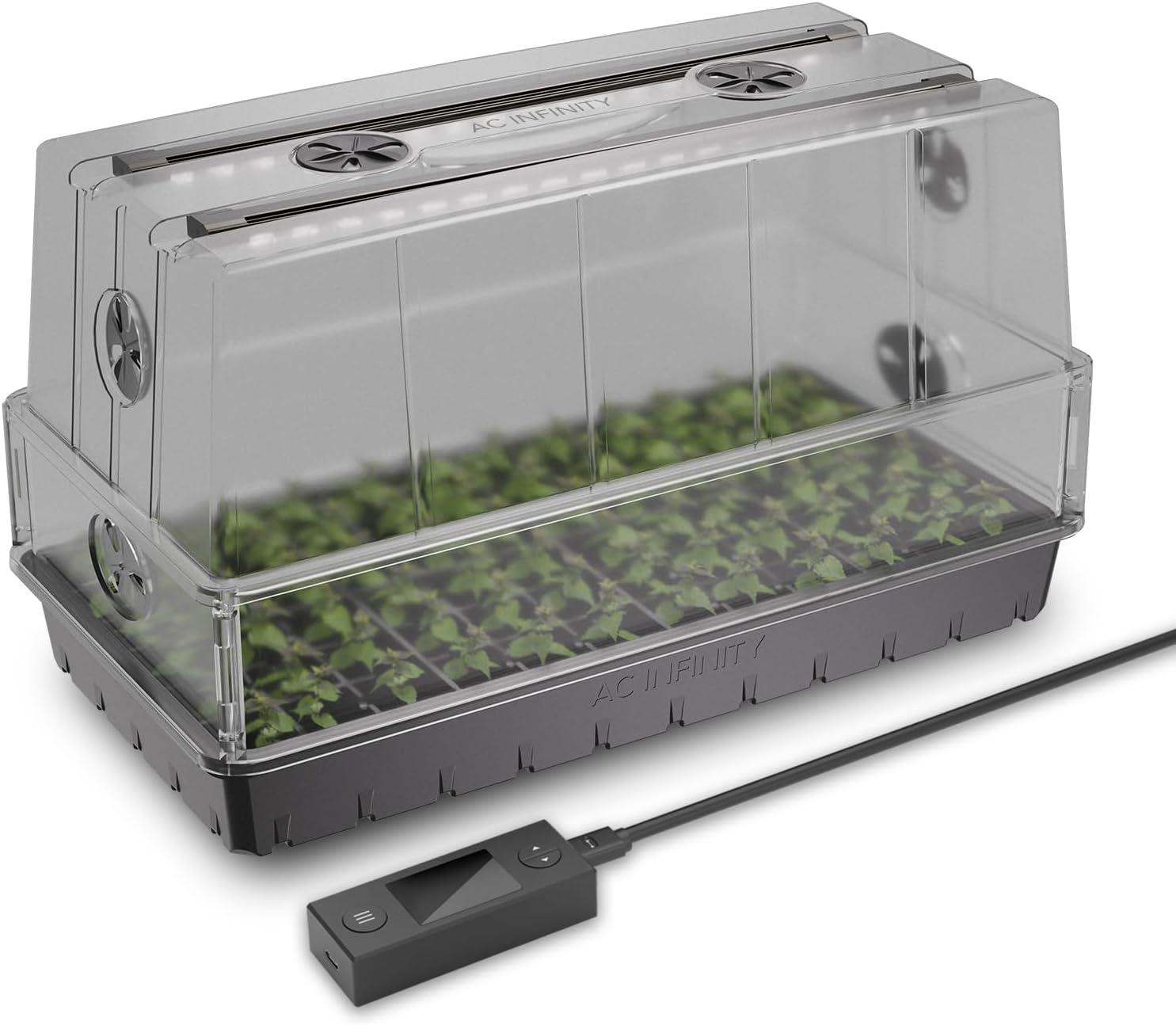 Automatic Sprayer & 6x12 Seed  - огляд і ціна Seed Starter Tray Kit With Grow Light