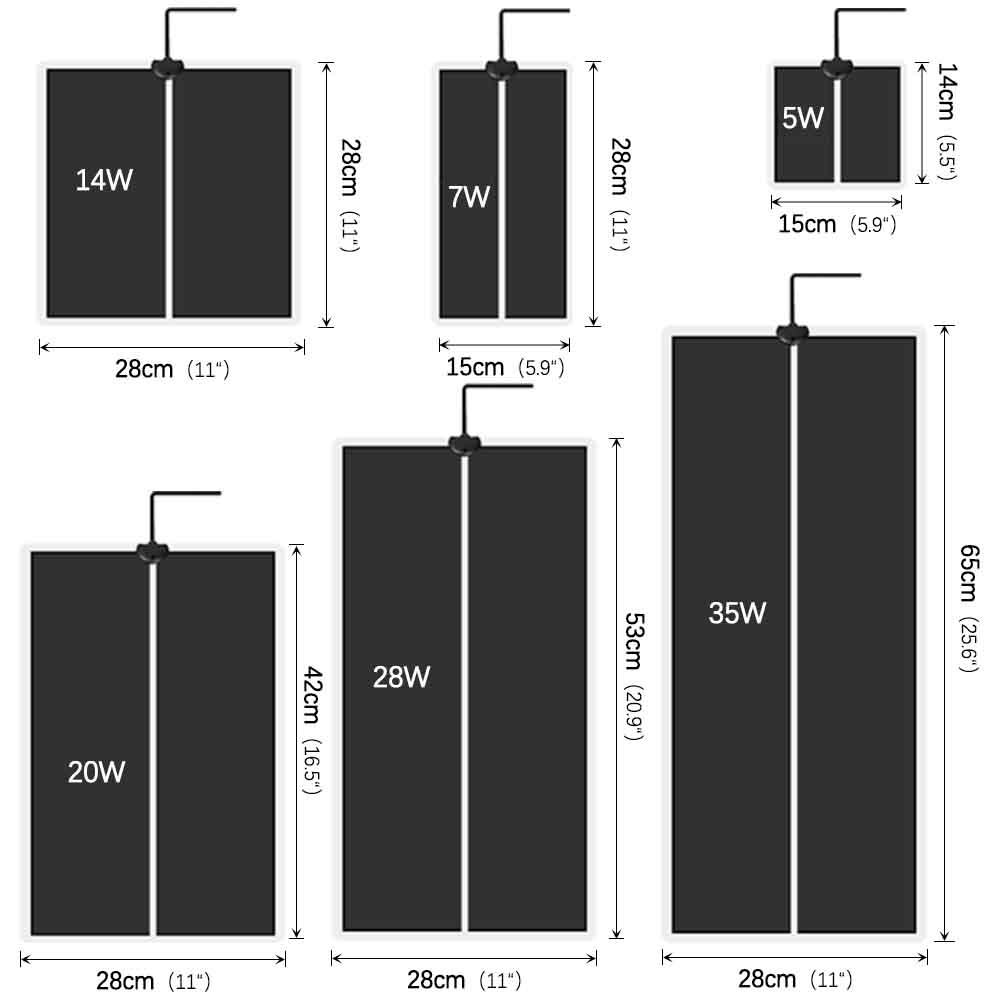 35W-5W Seeds Seedlings Plant H - огляд і ціна Plant Seedling Heat Mat Waterproof