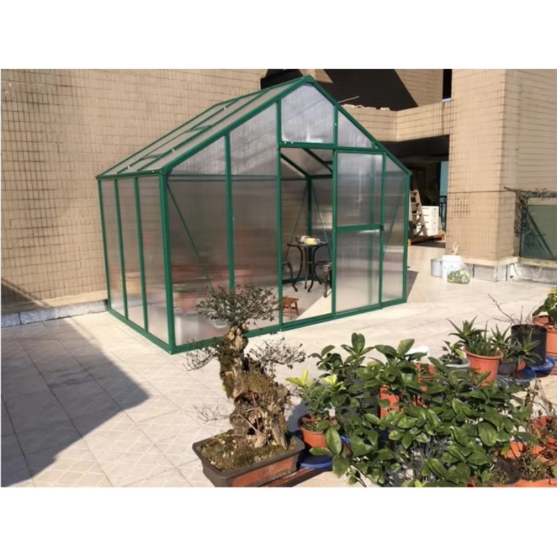 6Ft * 12ft outdoor walk-in pol - огляд і ціна Polycarbonate Greenhouse Aluminum Frame