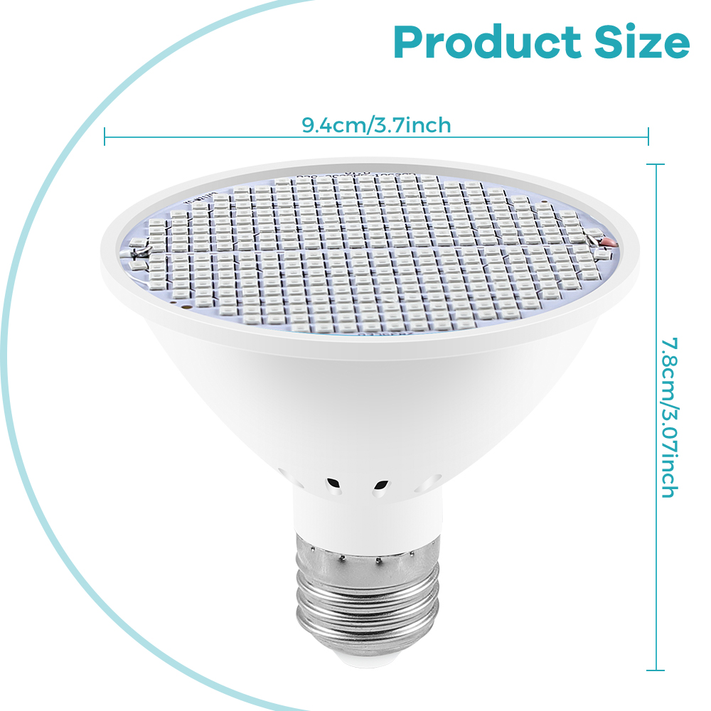 Plant Grow Light 220V LED Grow - огляд і ціна Seed Starter Tray Kit With Grow Light