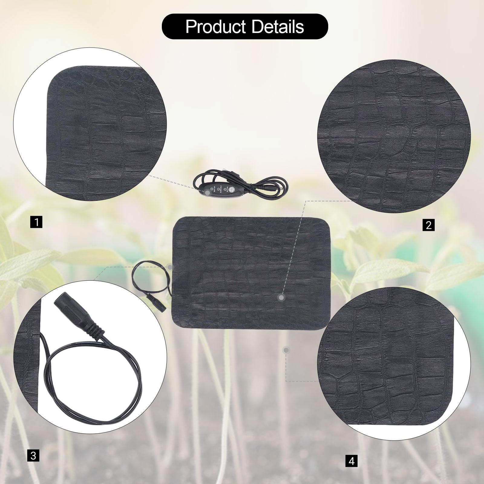 Hydroponic Heat Mat for Seedli - огляд і ціна Plant Seedling Heat Mat Waterproof