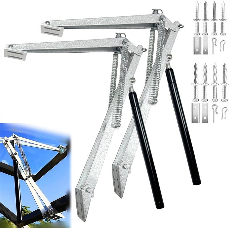 WORTHOWN-Solar Powered Automat - огляд і ціна Automatic Greenhouse Roof Vent Opener Solar