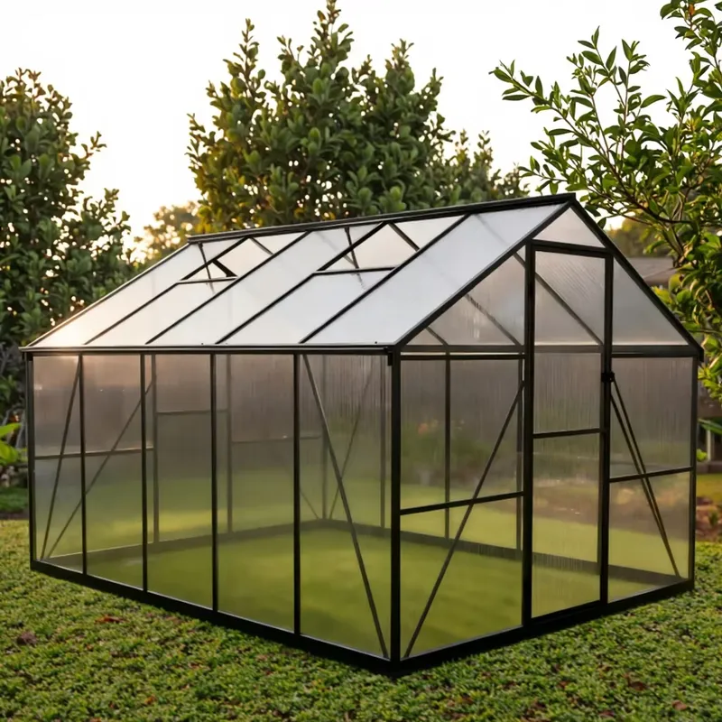 Premium Large Outdoor Modern A - огляд і ціна Polycarbonate Greenhouse Aluminum Frame