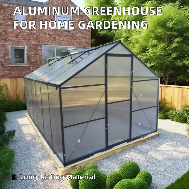 Premium Large Outdoor Modern A - огляд і ціна Polycarbonate Greenhouse Aluminum Frame