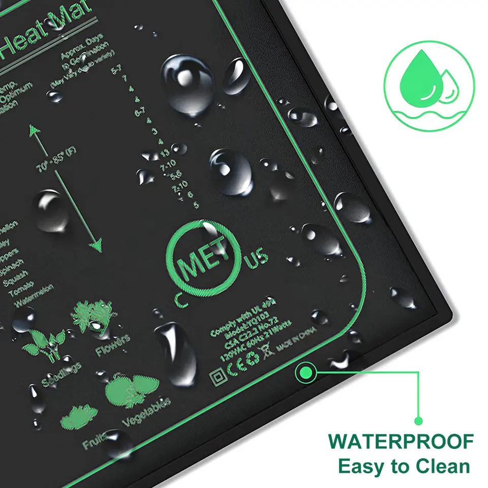 10/25/50CM Seedling Heat Mat I - огляд і ціна Plant Seedling Heat Mat Waterproof