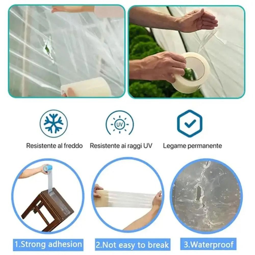 New UV Resistant Film Repair T - огляд і ціна Greenhouse Repair Tape Uv Resistant