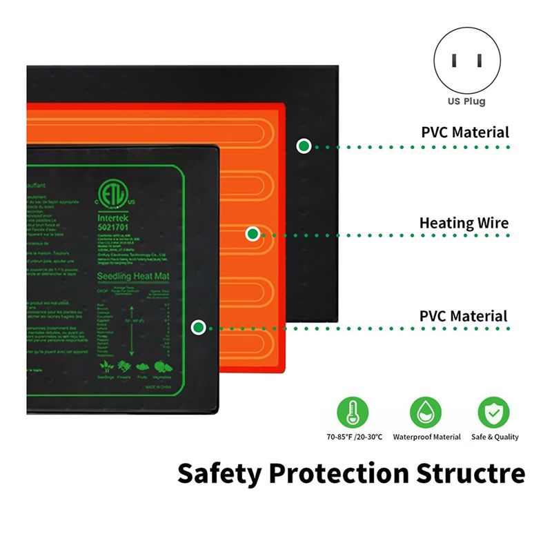 AEE4-Seedling Heating Mat,Warm - огляд і ціна Plant Seedling Heat Mat Waterproof